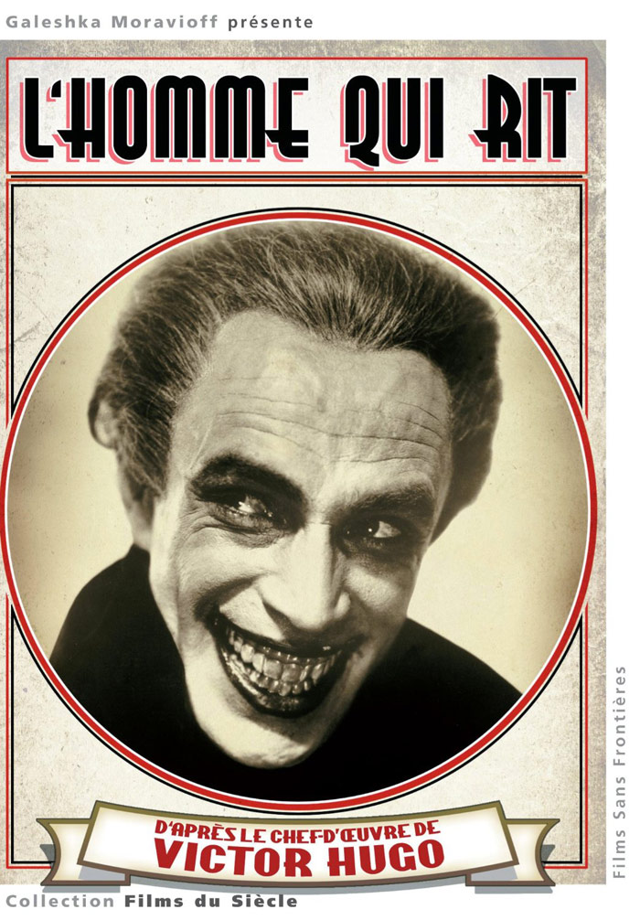 affiche du film L’Homme qui rit (The Man who laughs)