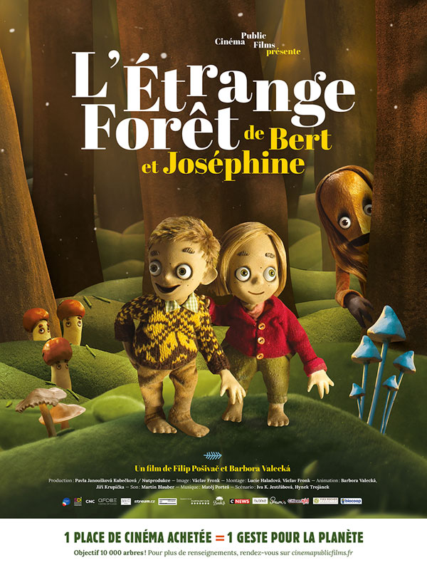 affiche du film L’Étrange forêt de Bert et Joséphine