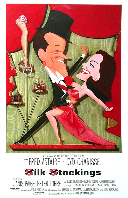 affiche du film La Belle de Moscou (Silk Stockings)