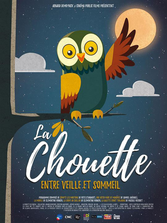 affiche du film La Chouette entre veille et sommeil