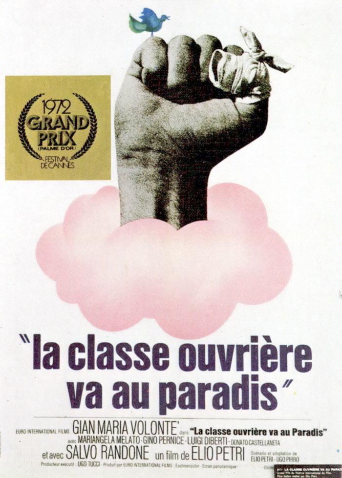 affiche du film La Classe ouvrière va au paradis