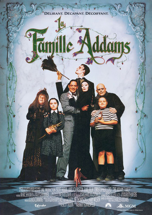 affiche du film La Famille Addams