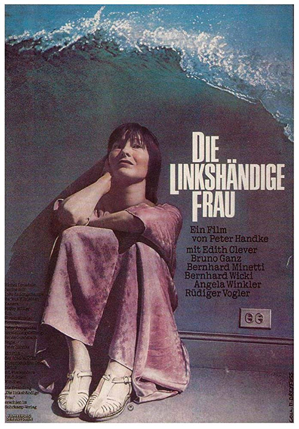 affiche du film La Femme gauchère (Die linkshändige Frau)