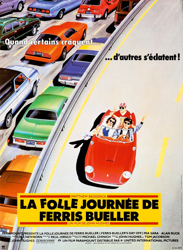 affiche du film La Folle journée de Ferris Bueller