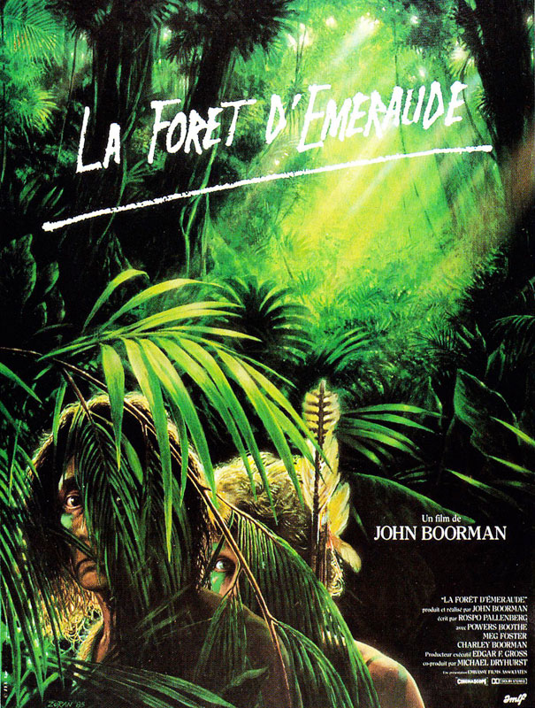 affiche du film La Forêt d’émeraude