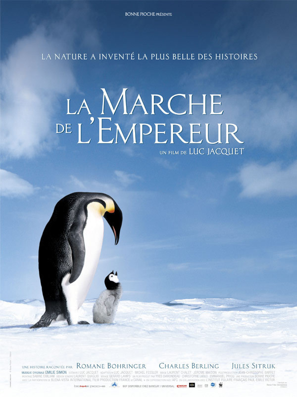 affiche du film La marche de l’empereur