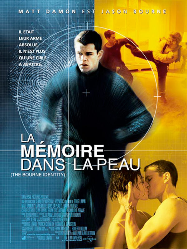 affiche du film La Mémoire dans la peau