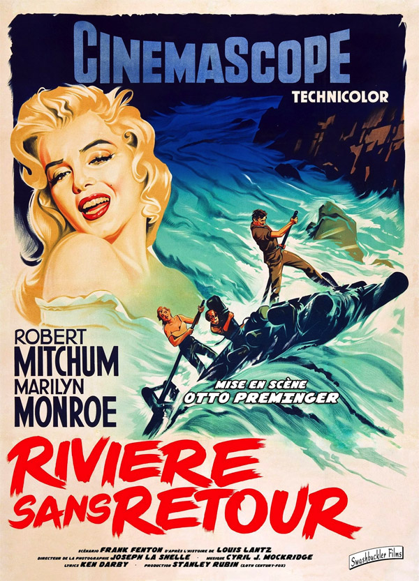 affiche du film Rivière sans retour