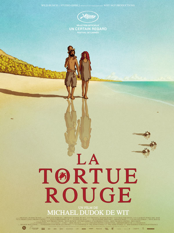 affiche du film La Tortue rouge