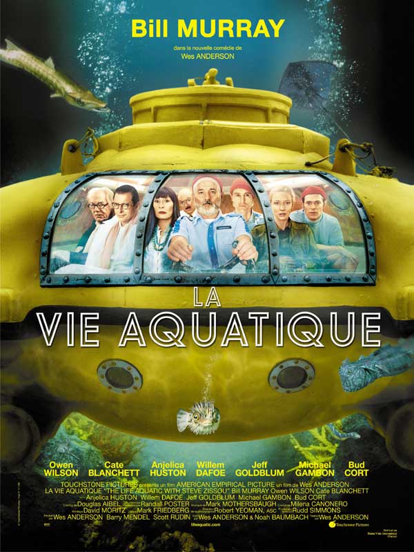 affiche du film La Vie aquatique