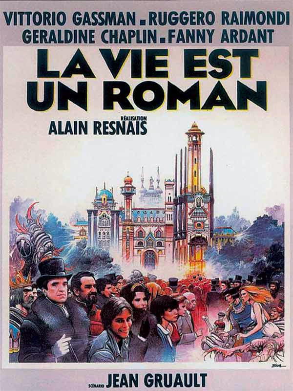 affiche du film La Vie est un roman