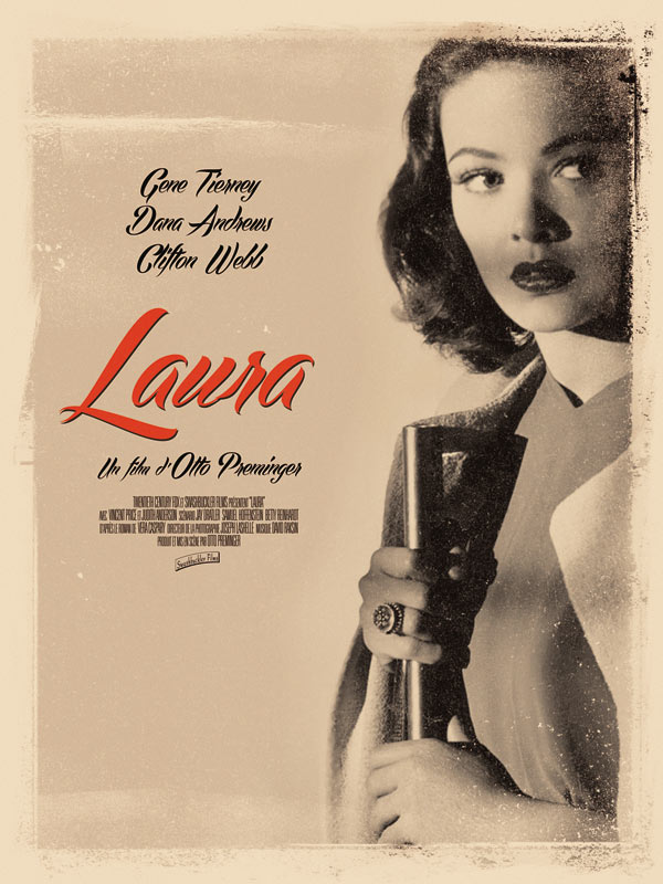 affiche du film Laura