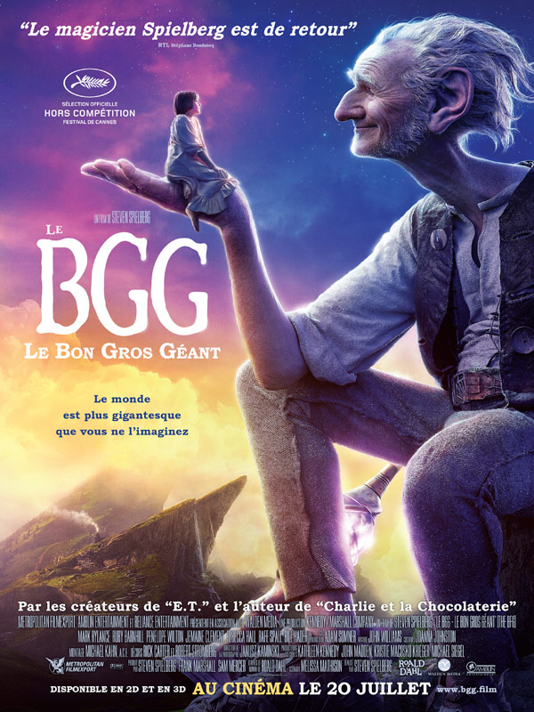 affiche du film Le BGG – le Bon Gros Géant