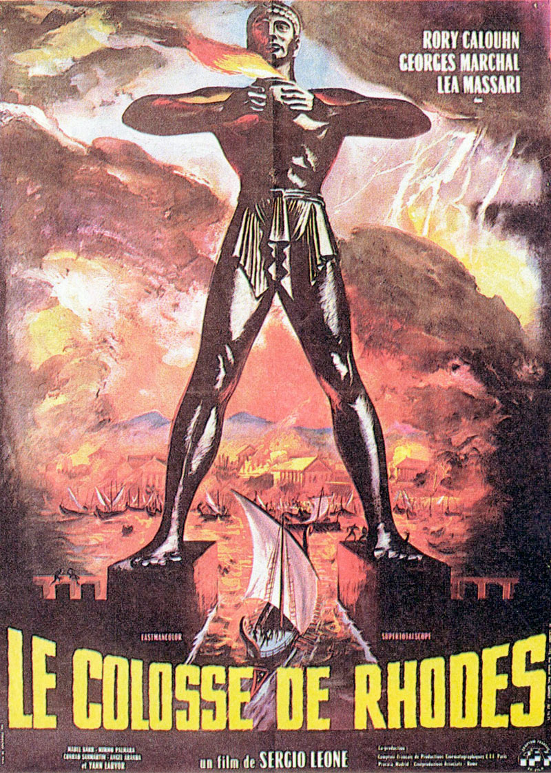 affiche du film Le Colosse de Rhodes (Il Colosso di Rodi)