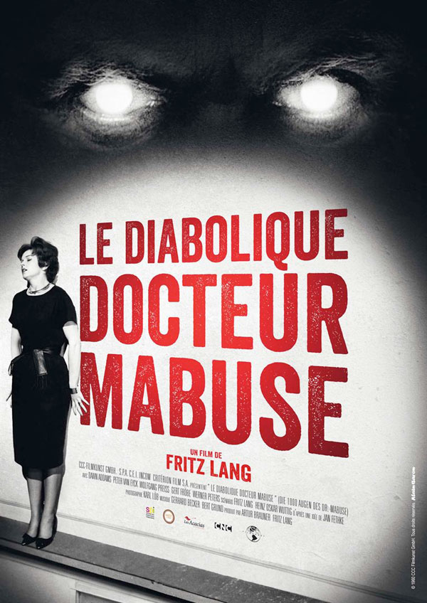 affiche du film Le Diabolique Docteur Mabuse