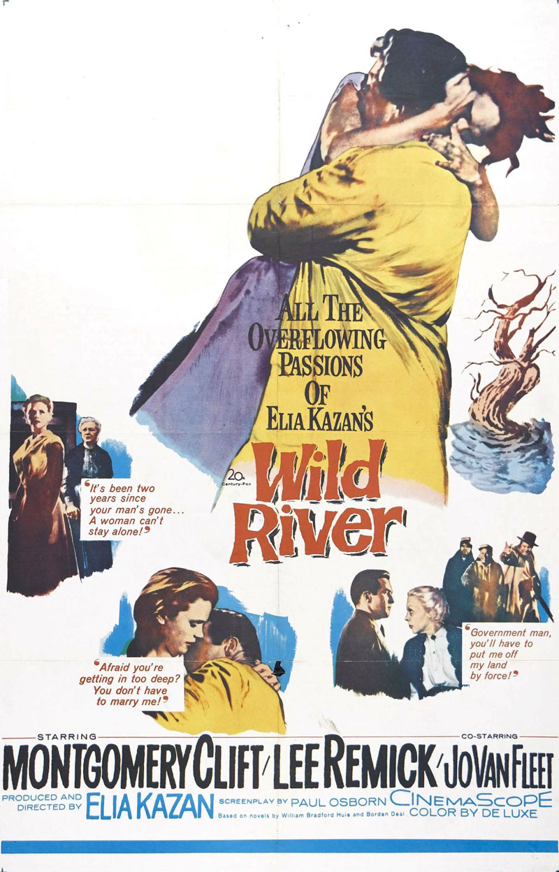 affiche du film Le Fleuve sauvage (Wild River)