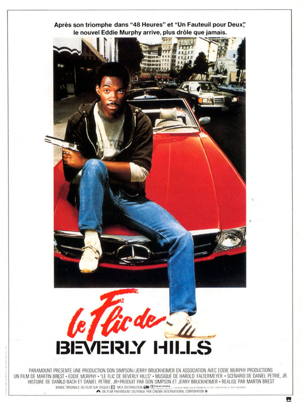 affiche du film Le Flic de Beverly Hills (Beverly Hills Cop)