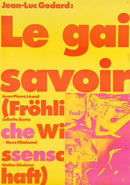 affiche du film Le Gai Savoir