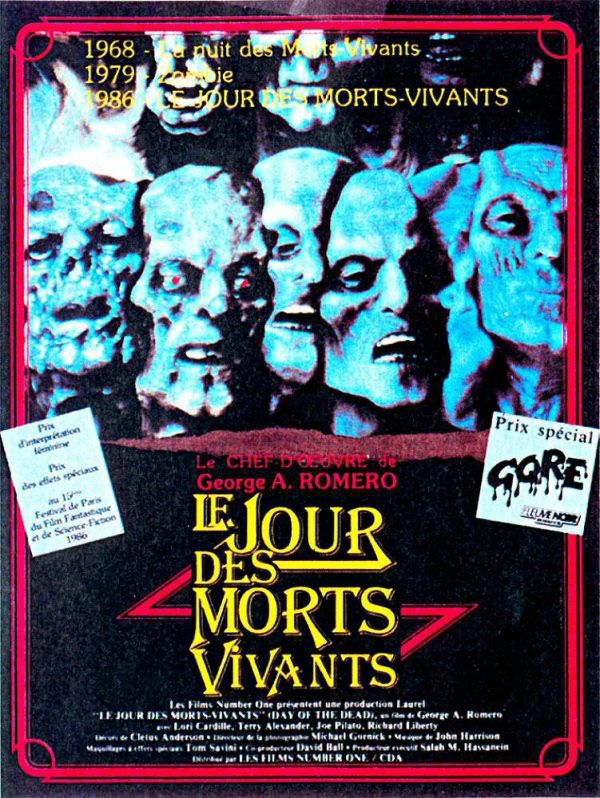 affiche du film Le Jour des morts-vivants