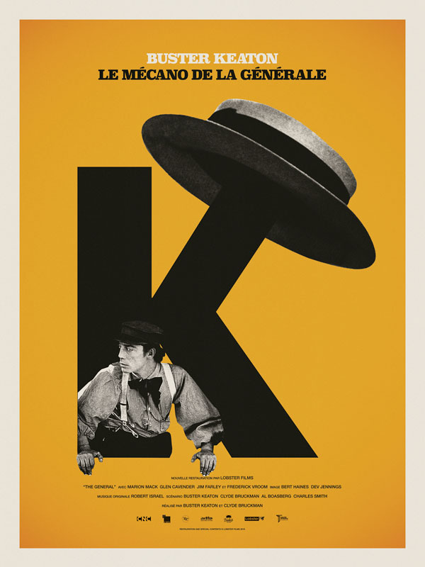 affiche du film Le Mécano de la General (The General)