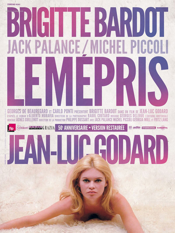 affiche du film Le mépris