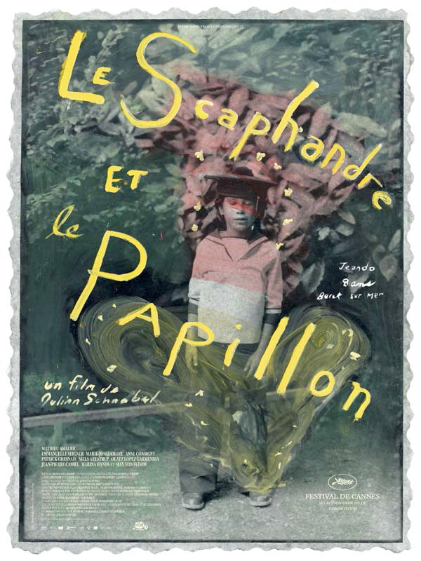 affiche du film Le Scaphandre et le papillon