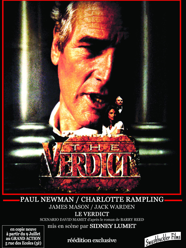 affiche du film Le Verdict (The Verdict)