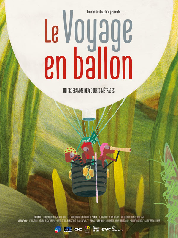 affiche du film Le Voyage en ballon