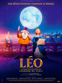 affiche du film Léo, la fabuleuse histoire de Léonard de Vinci
