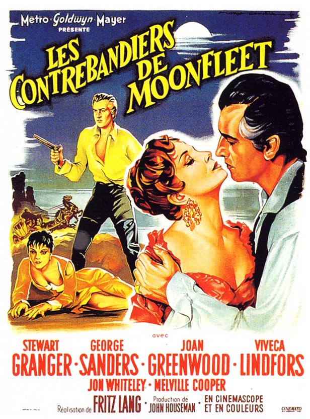 affiche du film Les Contrebandiers de Moonfleet (Moonfleet)