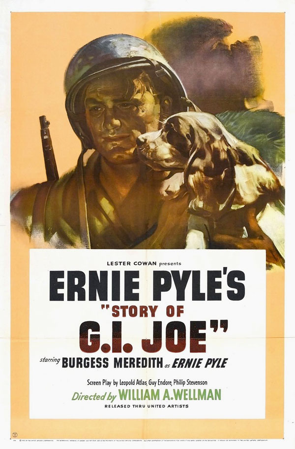 affiche du film Les Forçats de la gloire (Story of G.I. Joe)