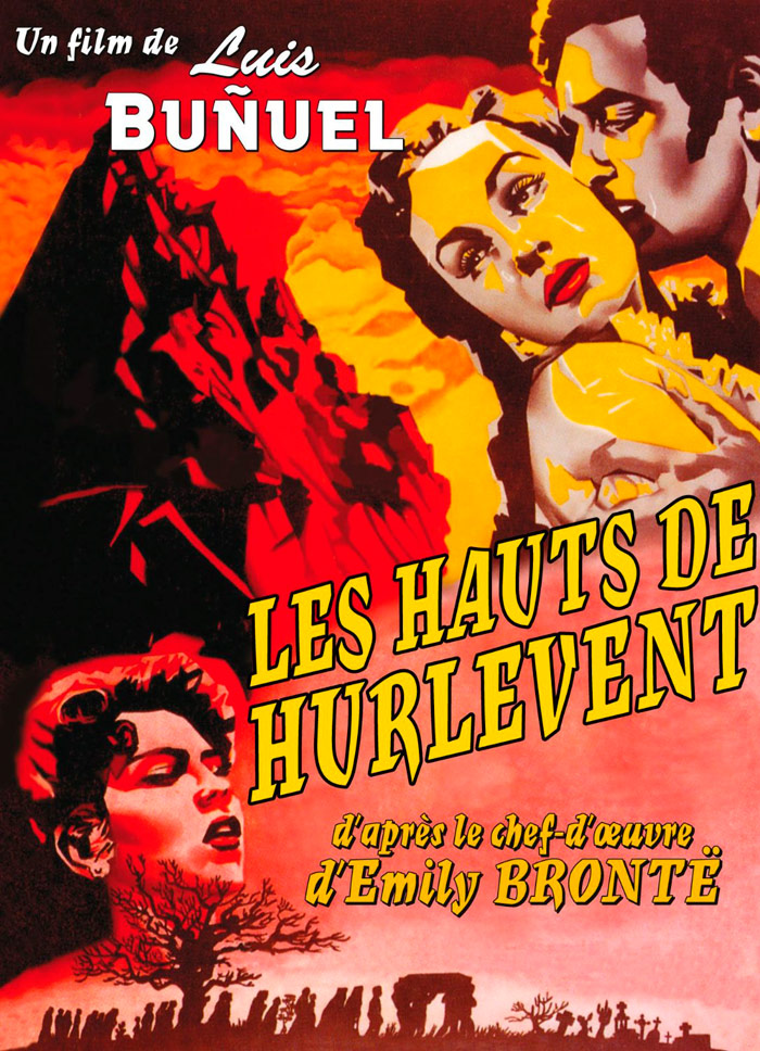 affiche du film Les Hauts de Hurlevent