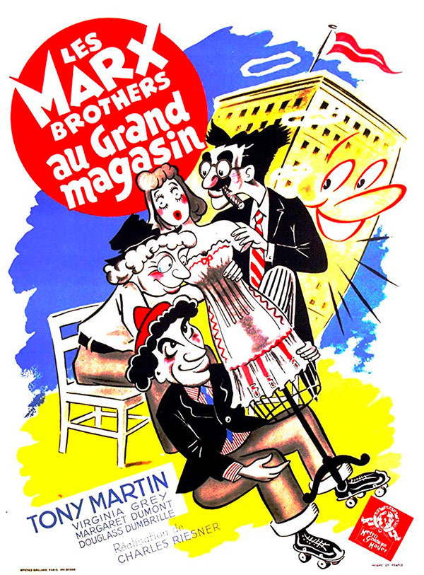 affiche du film Les Marx au grand magasin