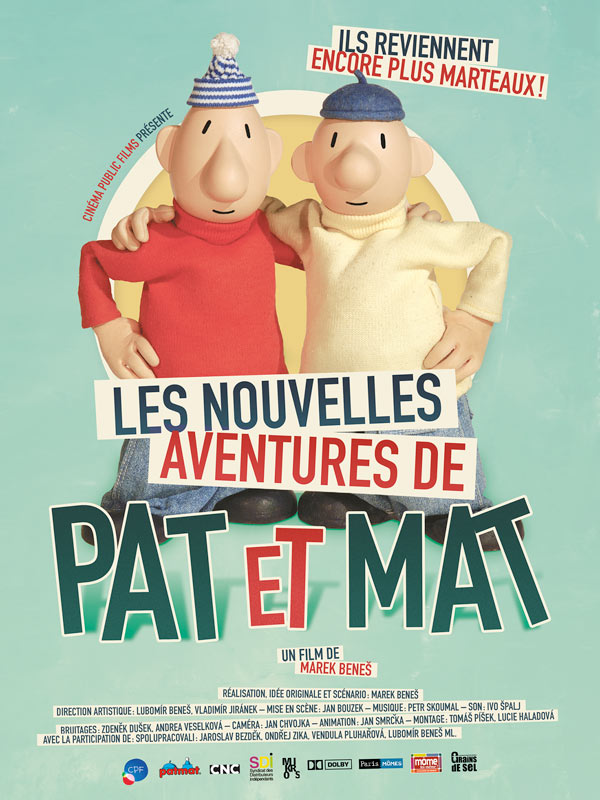 affiche du film Les Nouvelles aventures de Pat et Mat