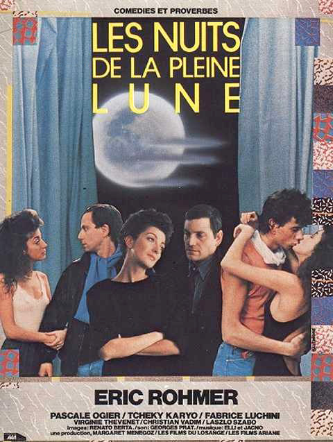 affiche du film Les nuits de la pleine lune