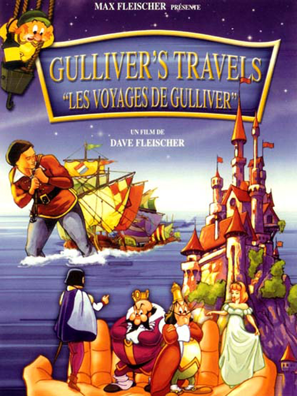 affiche du film Les Voyages de Gulliver (Gulliver’s Travels)