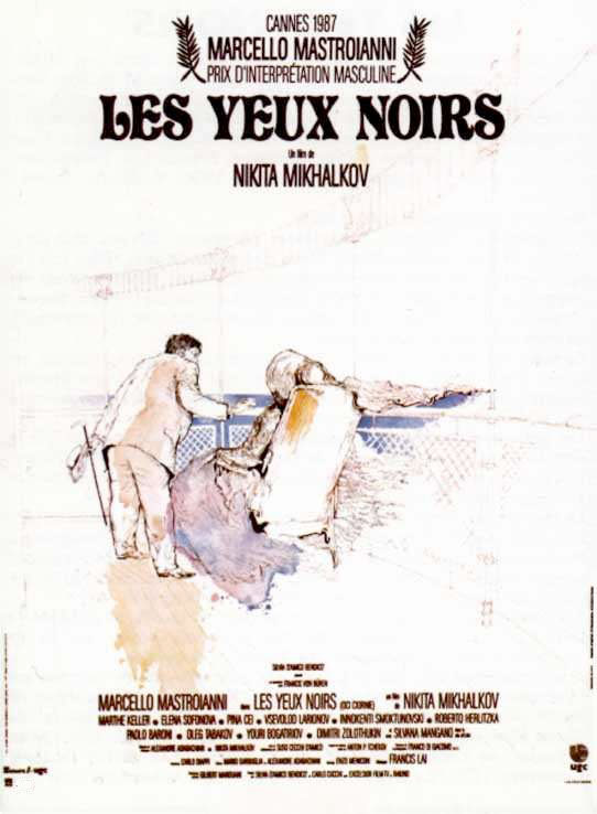 affiche du film Les Yeux noirs