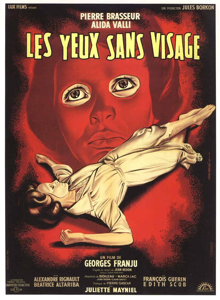 affiche du film Les yeux sans visage