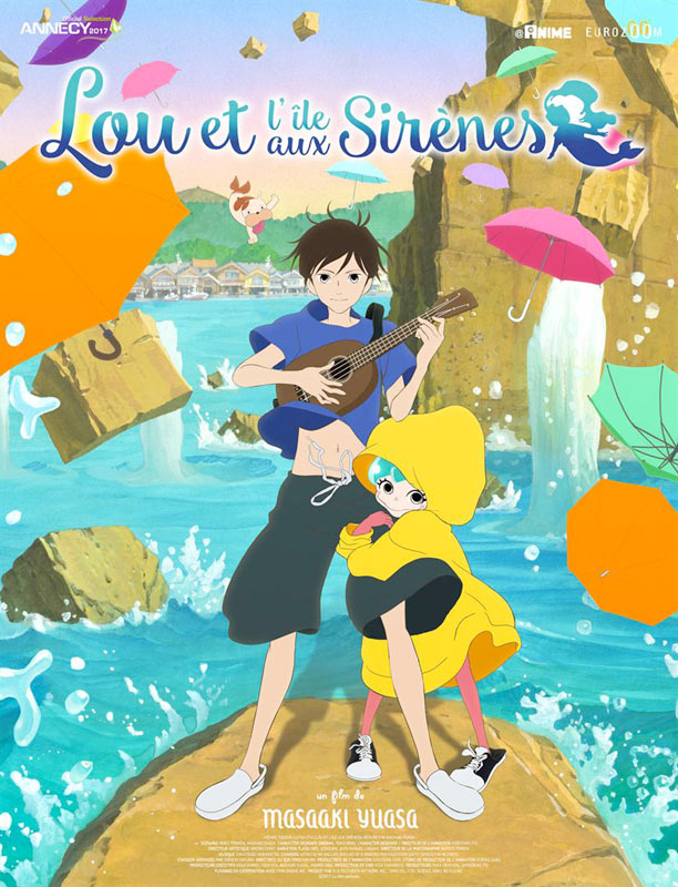 affiche du film Lou et l’île aux sirènes