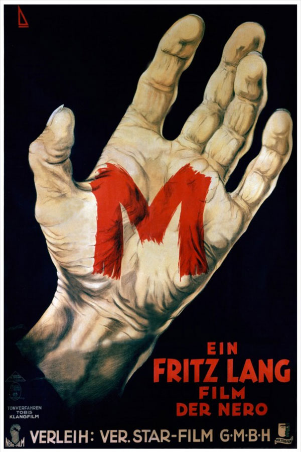 affiche du film M le Maudit