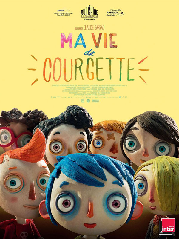 affiche du film Ma vie de courgette