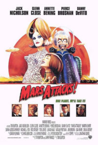 affiche du film Mars Attacks !