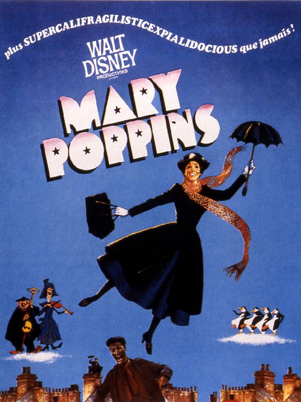 affiche du film Mary Poppins