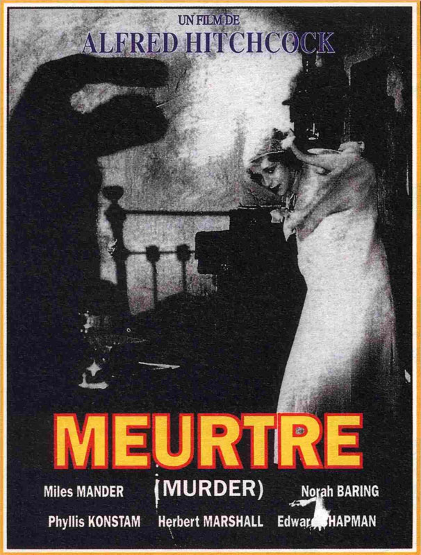 affiche du film Meurtre