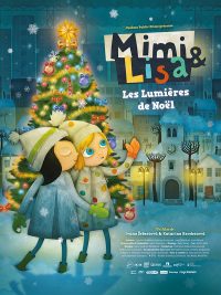 affiche du film Mimi & Lisa, les lumières de noël