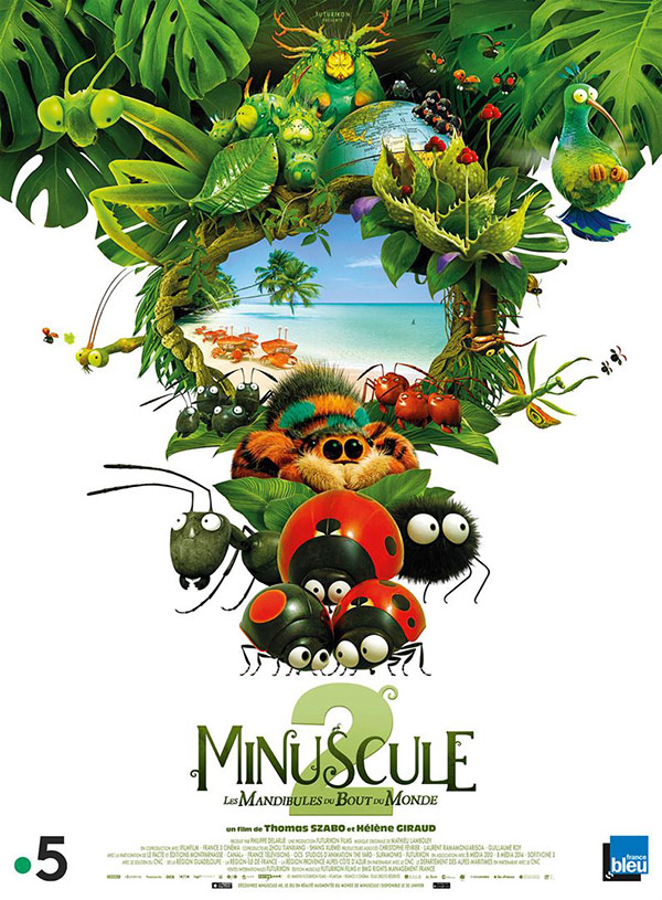 affiche du film Minuscule 2 – les mandibules du bout du monde