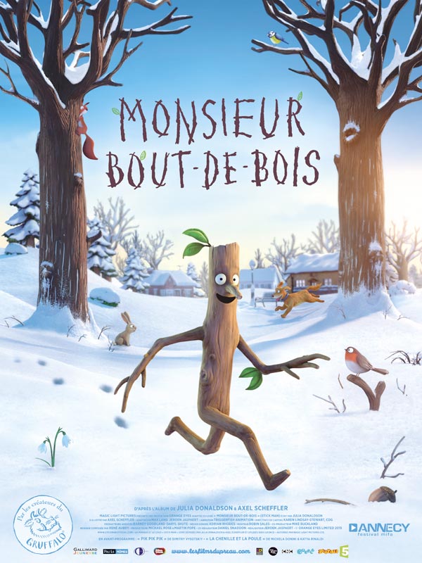 affiche du film Monsieur Bout-de-Bois