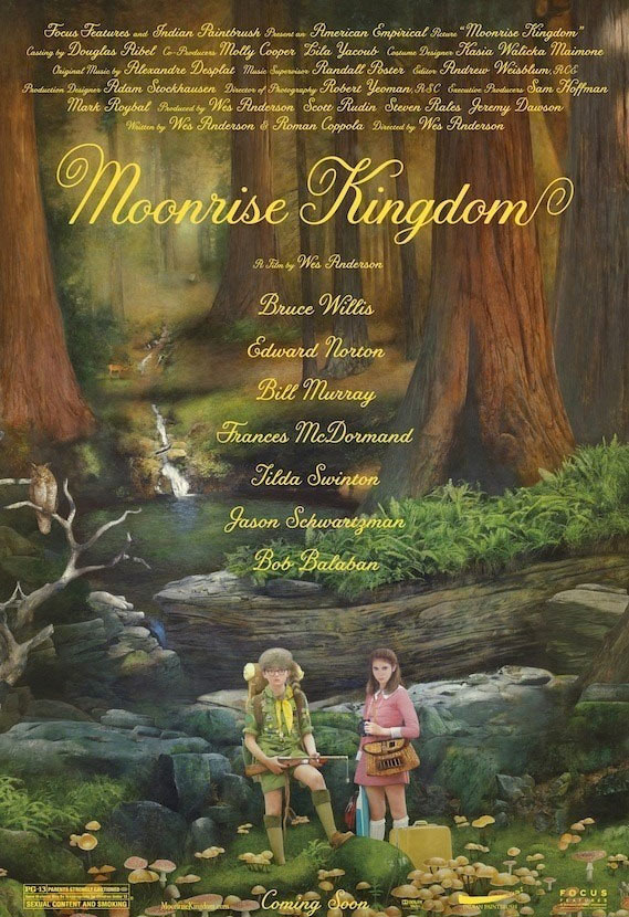 affiche du film Moonrise Kingdom