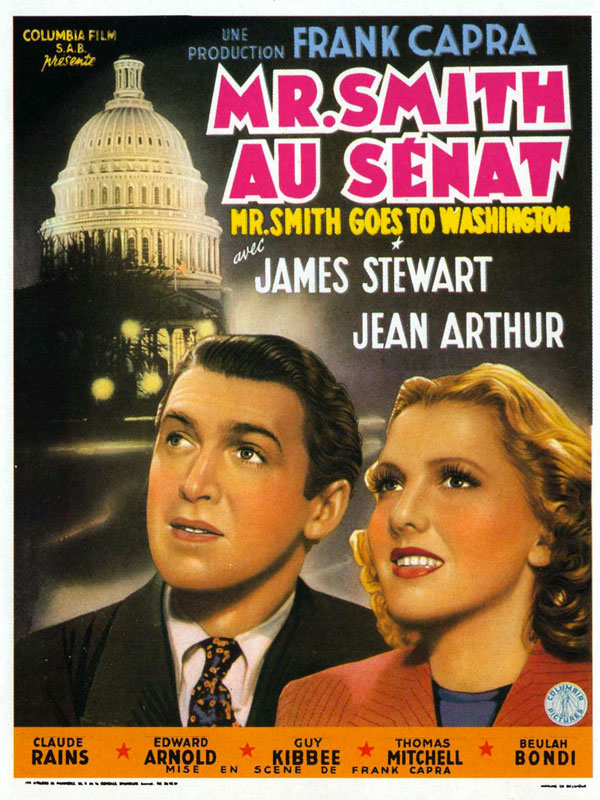 affiche du film Mr Smith au Sénat