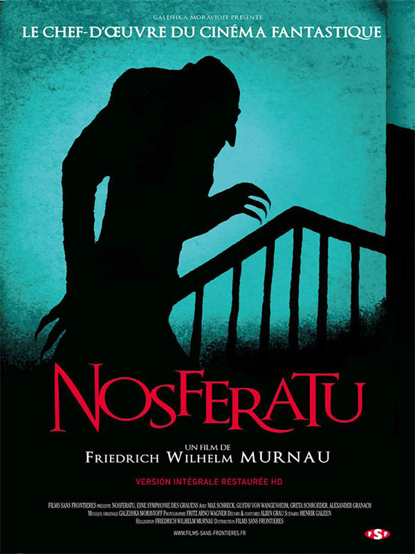 affiche du film Nosferatu le vampire